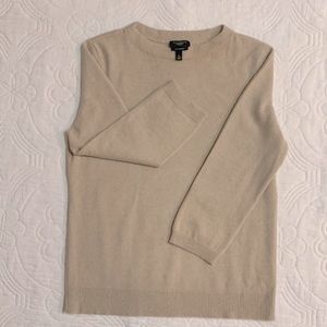 Talbots 100% Cashmere 3/4 Sleeve Sweater